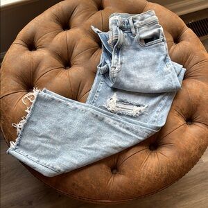 Stylish Altar’d State Light Blue Distressed Jeans